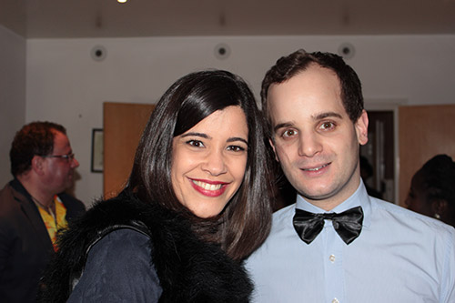 Socialising at the concert