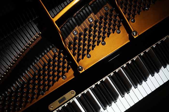 Inside of a Grand Piano