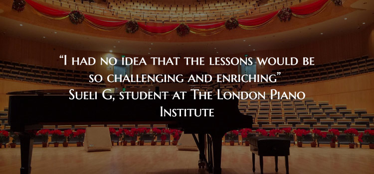 The London Piano Institute Testimonial