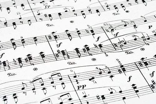 Musical score