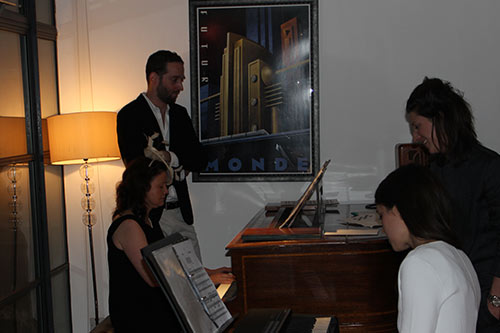 Piano duet performance at the London Piano Institute 2015